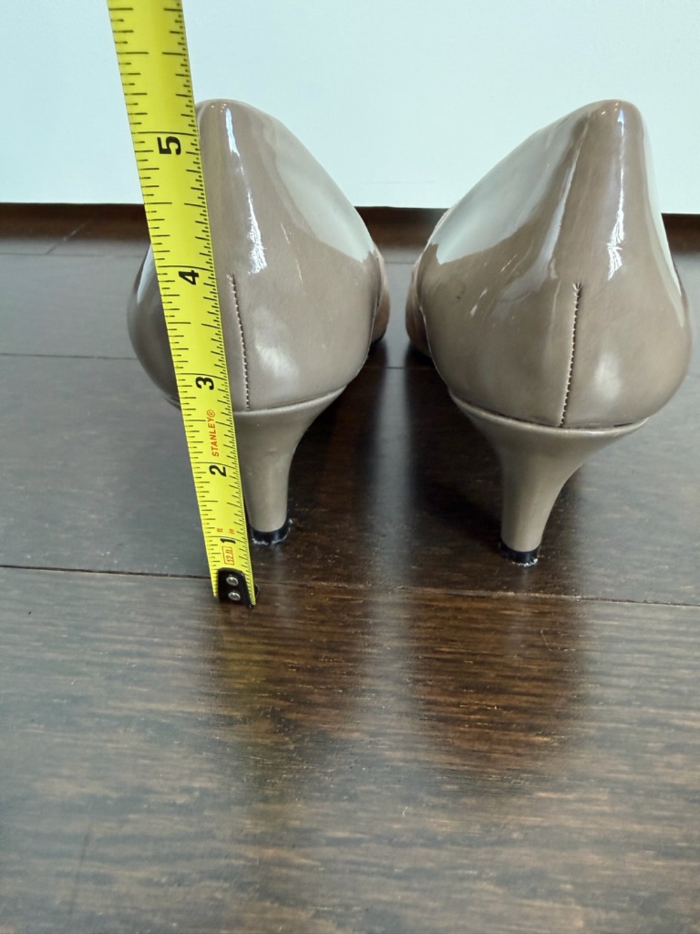 Style & Co. Women’s Taupe Suede Pointed-Toe Pumps - Picture 4 of 5
